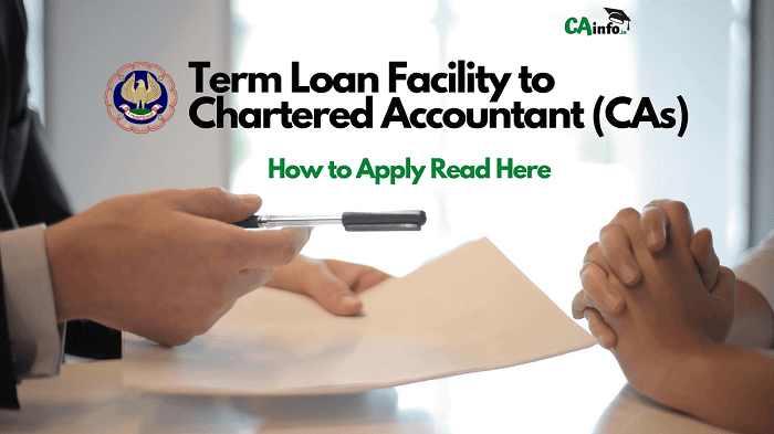 Loan Facility to Chartered-Accountant