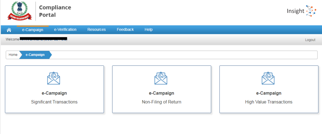 e-Campaign Compliance Portal